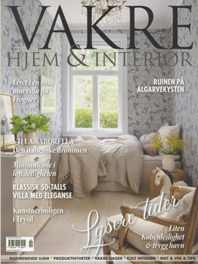 Vakre Hjem & Interiør forside
